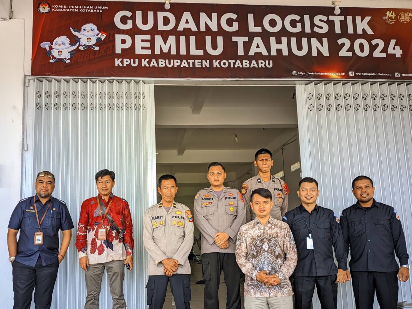 Pengawasan Gudang Logistik Kotabaru , 1.839 Surat Suara Rusak , 9.192 Kurang Kirim,Terbanyak DPD
