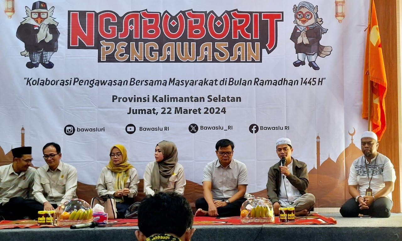 Ngabuburit Pengawasan Kalsel : Cegah Hoaks,Ujaran Kebencian dan Politisasi Identitas Jelang Pilkada 2024