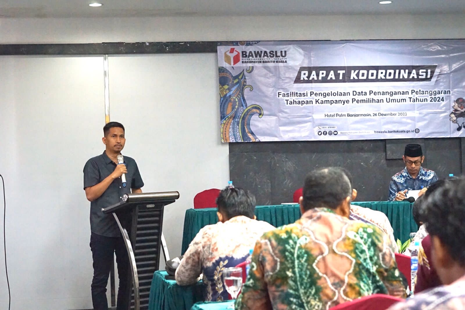 Urgensi Pengelolaan Data Penanganan Pelanggaran Kampanye ,<br>Pahami Regulasi dan Bersikap Profesional