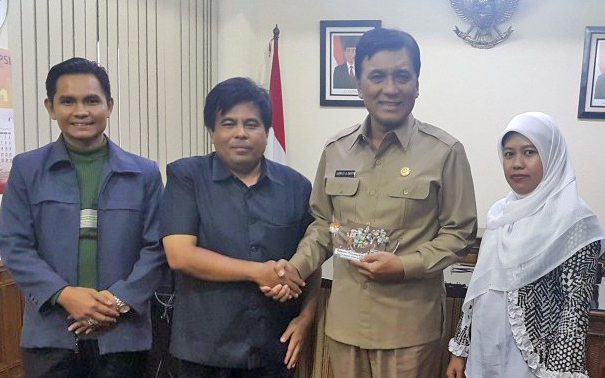 Audiensi dengan Mantan Pj Gubernur Provinsi Kalimantan Selatan