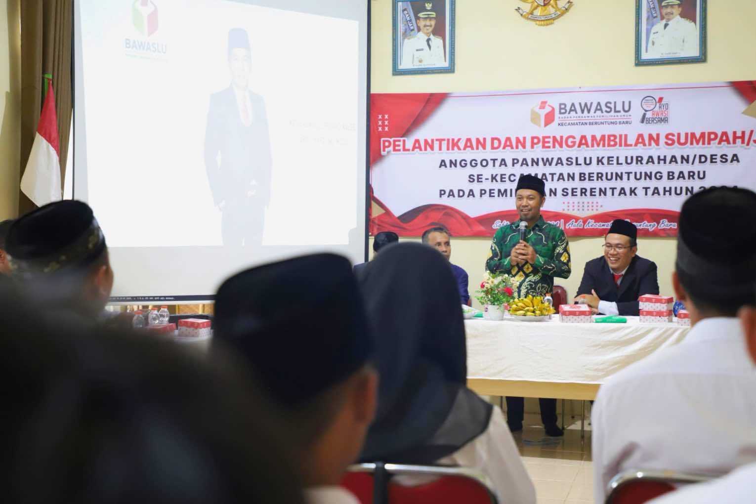 Panwascam dan PKD Siap Awasi Pilkada di Kalsel, Aries : Jaga Nama Baik Lembaga