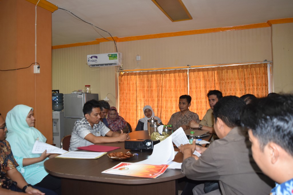 RAPAT SINKRONISASI KEGIATAN HUKUM, HUMAS DAN HUBAL BAWASLU PROVINSI KALIMANTAN SELATAN