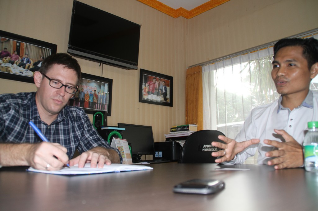 BAWASLU PROVINSI KALSEL TERIMA KUNJUNGAN MAHASISWA EMORY UNIVERSITY USA