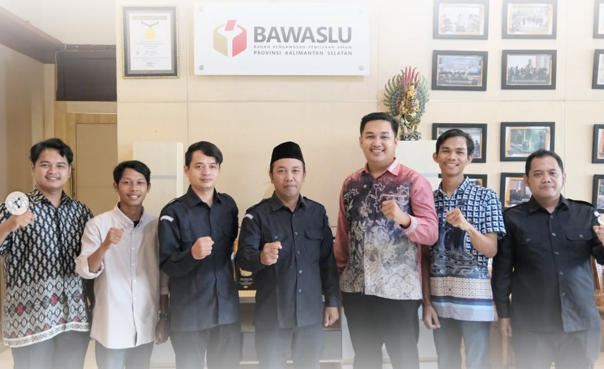 Audiensi Dengan Bawaslu Kalsel : FDM Kalsel Puji Bawaslu Mitra Terbuka, Siap Kawal Pemilu Mendatang