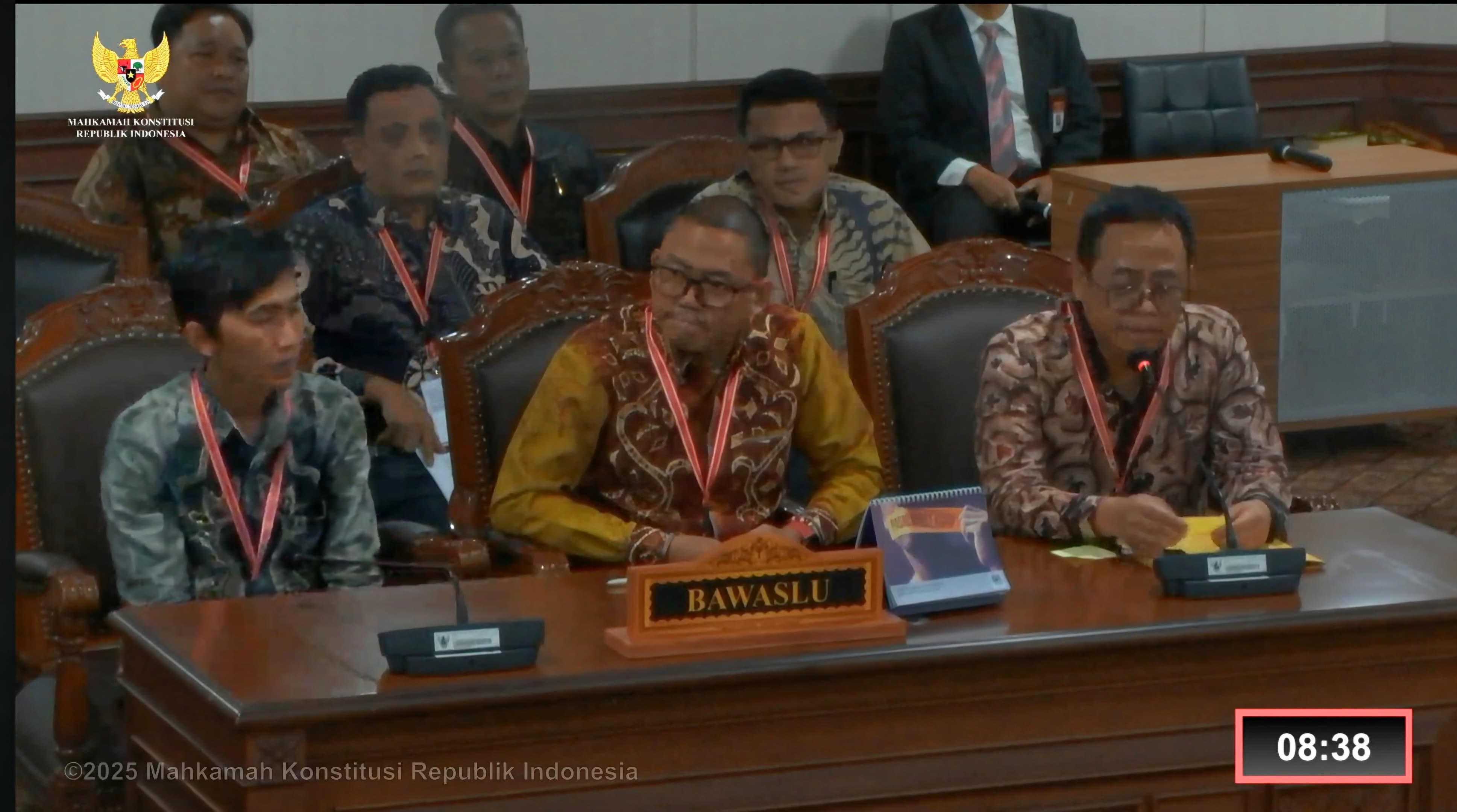 Bawaslu Kalsel Dampingi Bawaslu Banjarbaru di Sidang Pendahuluan MK PSU Banjarbaru