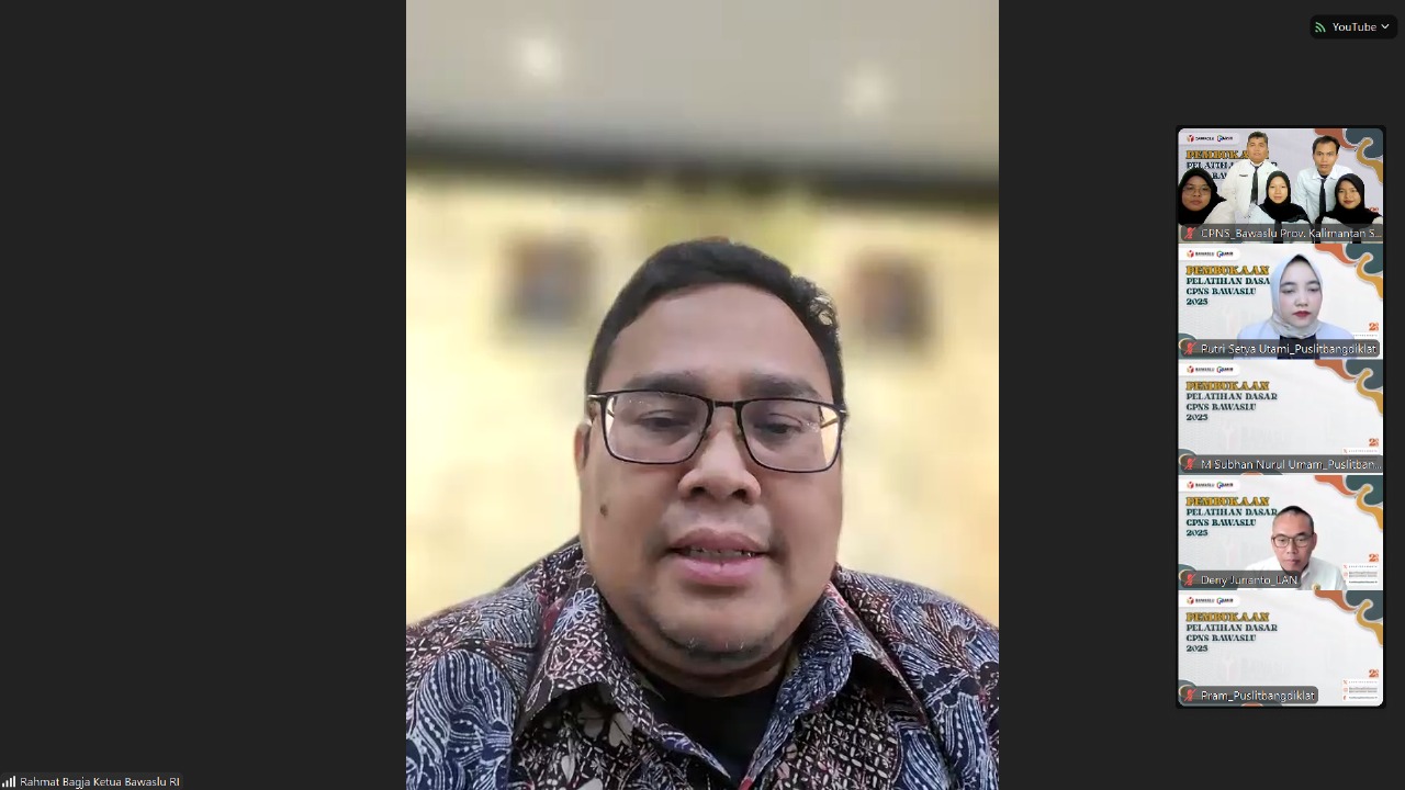 CPNS Bawaslu Kalsel Ikuti Latsar 2025, Bagja: Ada Karakteristik Berbeda