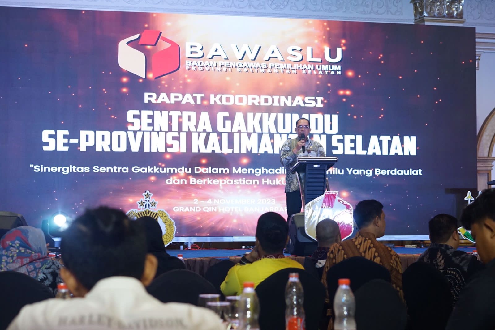 La Bayoni : Apresiasi Bawaslu RI Kepada Jajaran Bawaslu Kalsel dan Gakkumdu Se Provinsi dan Kabupaten/kota
