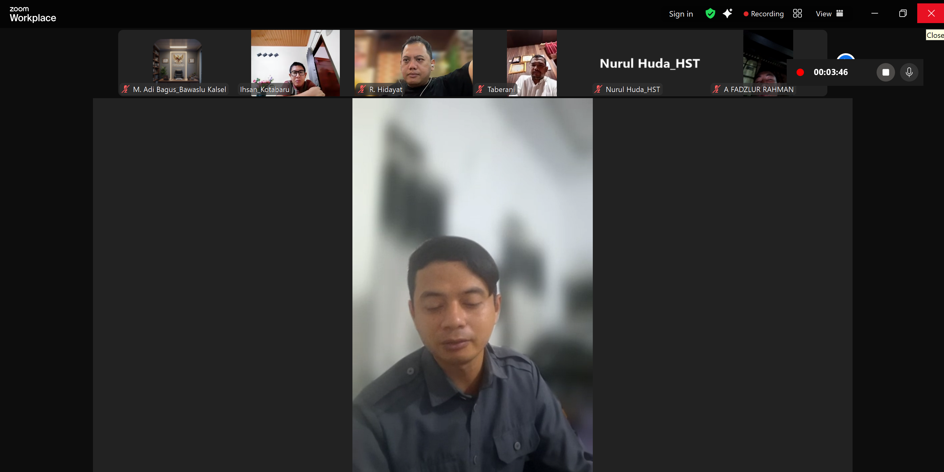 Anggota Bawaslu Kalsel Thessa paparkan pentingnya merawat literasi demokrasi