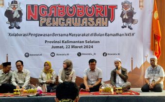 Ngabuburit Pengawasan Kalsel : Cegah Hoaks,Ujaran Kebencian dan Politisasi Identitas Jelang Pilkada 2024
