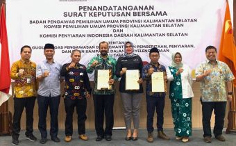 Surat Keputusan Bersama Wujudkan Kampanye yang Adil dan Berimbang