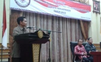 Pelantikan Anggota Panwascam Se-Kota Banjarmasin