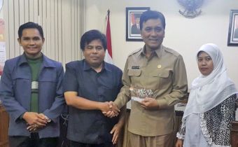 Audiensi dengan Mantan Pj Gubernur Provinsi Kalimantan Selatan