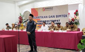 Pelantikan PTPS , Memastikan Pemungutan Suara Sesuai Prosedur dan Menjaga Kemurnian Hasil
