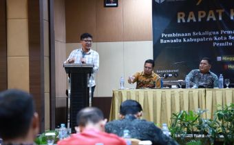 Des Rizal: Sinergitas dan Disiplin Kerja Kunci Penguatan Kelembagaan Bawaslu