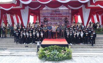 Apel Siaga Pengawasan Kampanye Pemilu 2024 :<br>Jaga dan Kobarkan Api Semangat Mengawasi !!! Masa Kampanye Medan Pertempuran Bagi Pengawas Pemilu