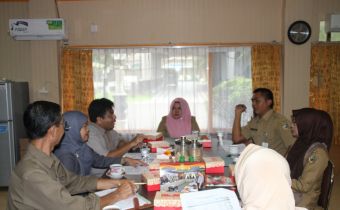 TPAD TANAH LAUT KOORDINASI PENYUSUNAN ANGGARAN PILKADA 2018  KE BAWASLU PROVINSI KALSEL