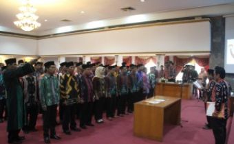 Pelantikan Panwas 2015, Ketua Bawaslu : Mental ISIS Profesional yang harus di miliki seorang Panwas