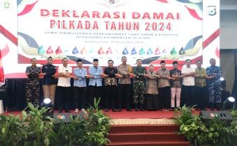 Bawaslu Kalsel Apresiasi Deklarasi Damai Pilkada oleh Polda Kalsel