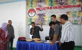 Penyelenggaraan Ujian Tertulis Pada Seleksi Anggota Panwascam Di Kabupaten Banjarmasin