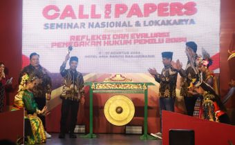 Seminar Nasional dan Lokakarya Bawaslu Kalsel , CALL FOR PAPERS : REFLEKSI &amp; EVALUASI PENEGAKAN HUKUM PEMILU 2024