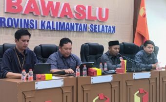 Potensi Sengketa Pemilu Penetapan DCT dan Kampanye , Bawaslu Kalsel Kembali Perkuat Jajarannya