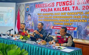 Kolaborasi Bawaslu dan Polda Kalsel Wujudkan Pemilihan Serentak yang Demokratis