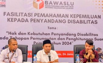 Punya Hak Politik yang Sama , Pemilu 2024 Harus Ramah Disabilitas