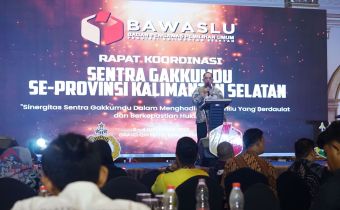 La Bayoni : Apresiasi Bawaslu RI Kepada Jajaran Bawaslu Kalsel dan Gakkumdu Se Provinsi dan Kabupaten/kota