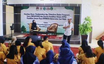 Aries : Mahasiswa Jadilah Pemilih Cerdas