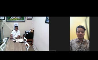 Kordiv Pencegahan menyampaikan arahan dalam rapat konsolidasi kehumasan